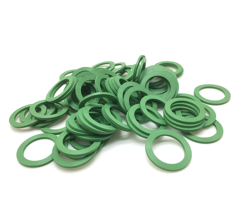 Manufacture wholesale Various Colors and dimension rubber sillicon flat gasket