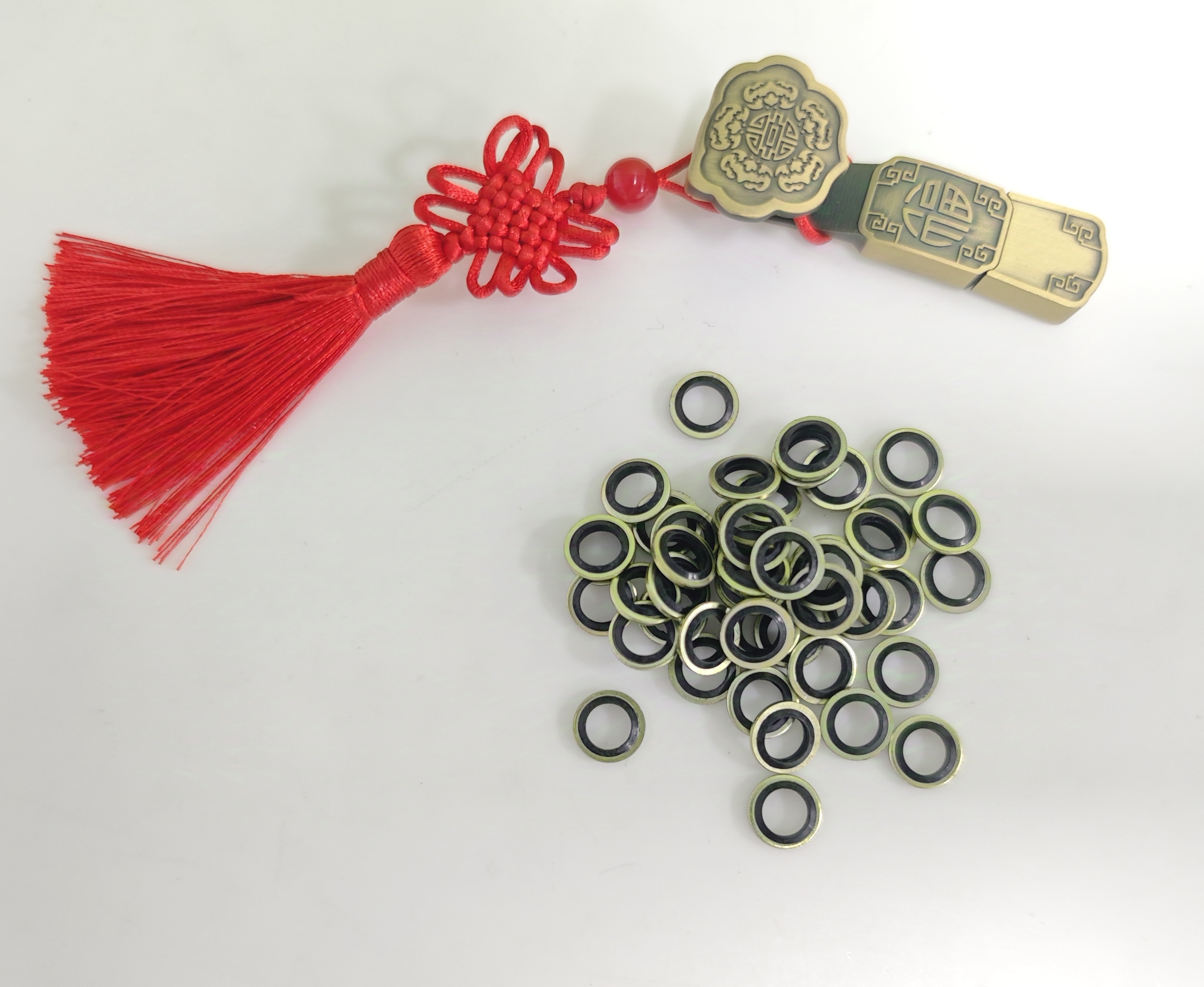 Bonded seal M6  NBR