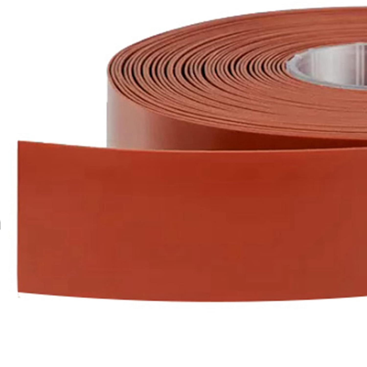 Red Heat Resistant Silicone Rubber Strips Sheet Flexible High Temp 60A, No A