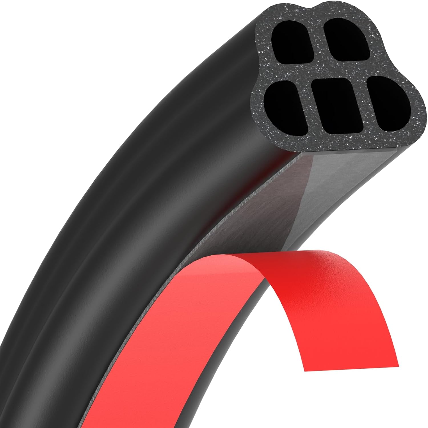 Universal Car Door Seal Strip 32.8ft Rubber Automotive Weather Stripping for Sou